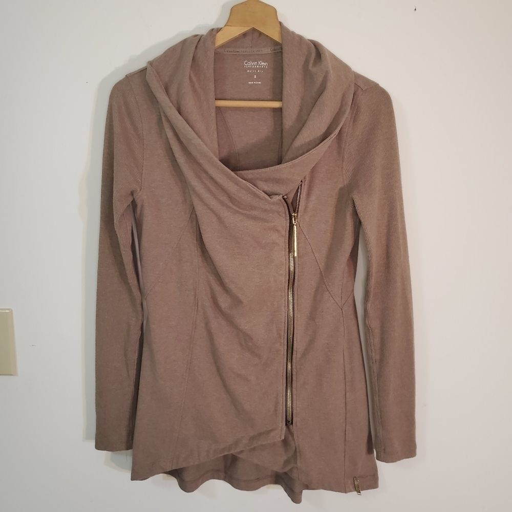 Calvin Klein Performance Assymetrical Zipup